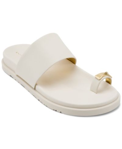 Сандалии Donna Karan New York Women's Hooper Toe Ring Flat