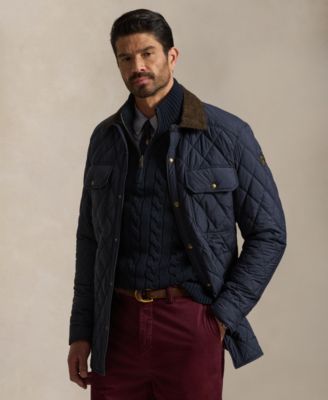 Polo Ralph Lauren мужская стеганая куртка с застежкой на пуговицы Beaton, Big & Tall