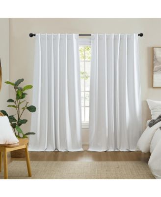 Threadmade Solace Solid Max-Blackout Window Curtain Panel