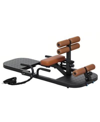 Soozier Sissy Squat Machine Hip Thrust Machine with Push Up Sd,