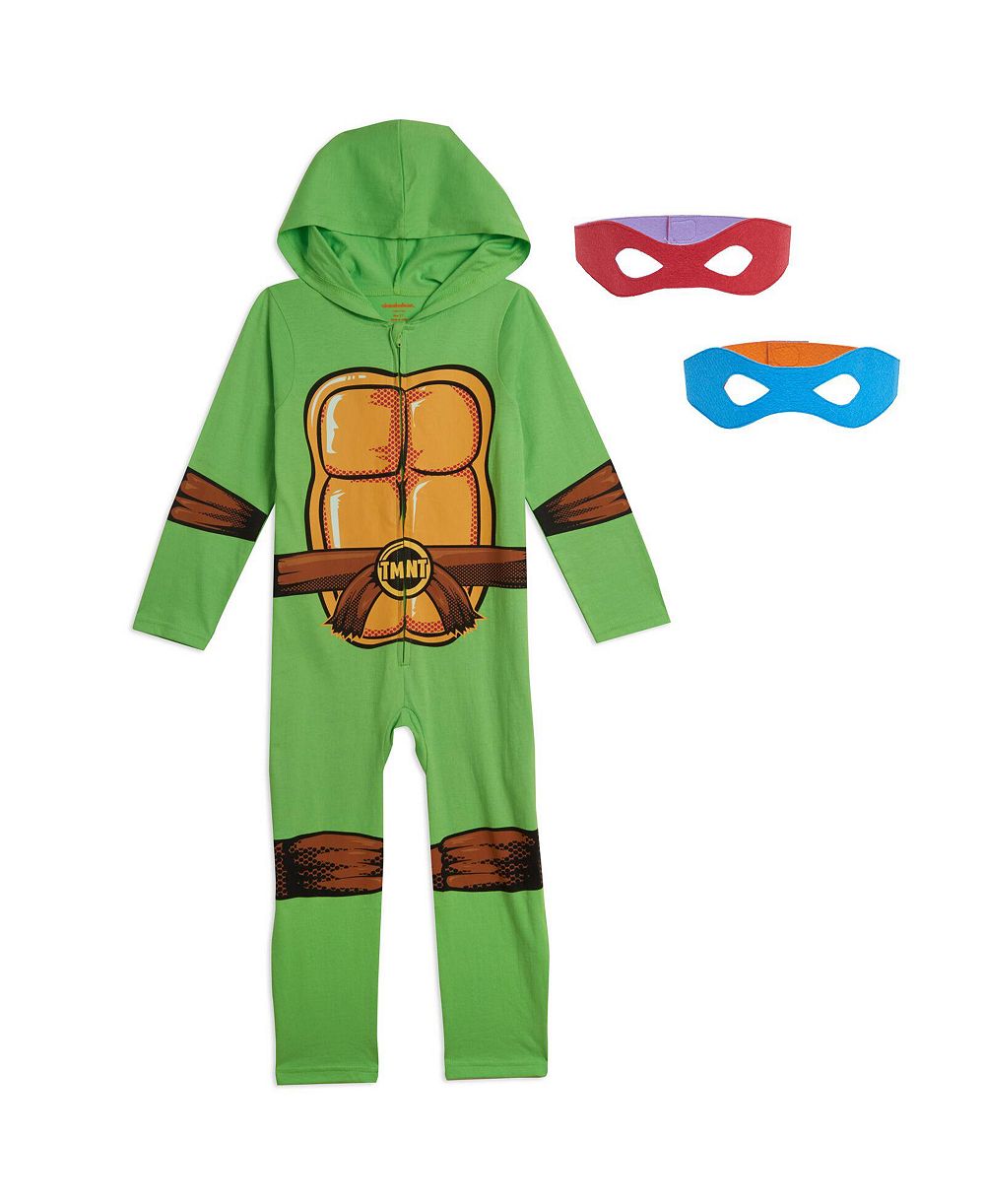 Костюм для косплея Teenage Mutant Ninja Turtles Zip Up Coverall and Masks