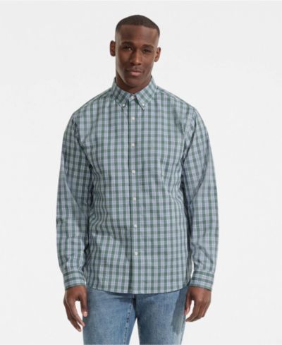 Eucalyptus/white plaid