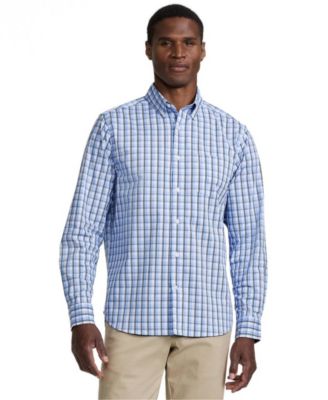 Radiant navy/clear blue plaid
