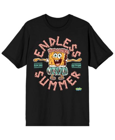 SpongeBob SquarePants Men's Hula Dancing Endless Summer Tee