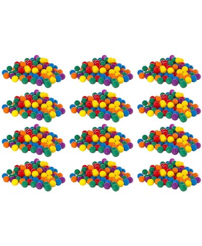 Intex Fun Ballz 2.5" Multi-Colored Plastic Balls, 100-Pack, Ages 3+