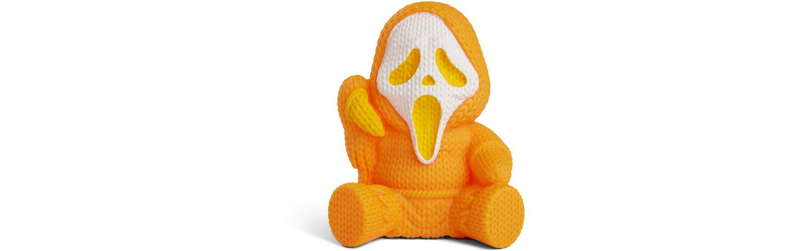Handmade by Robots - Ghost Face #263 (Pumpkin Orange)