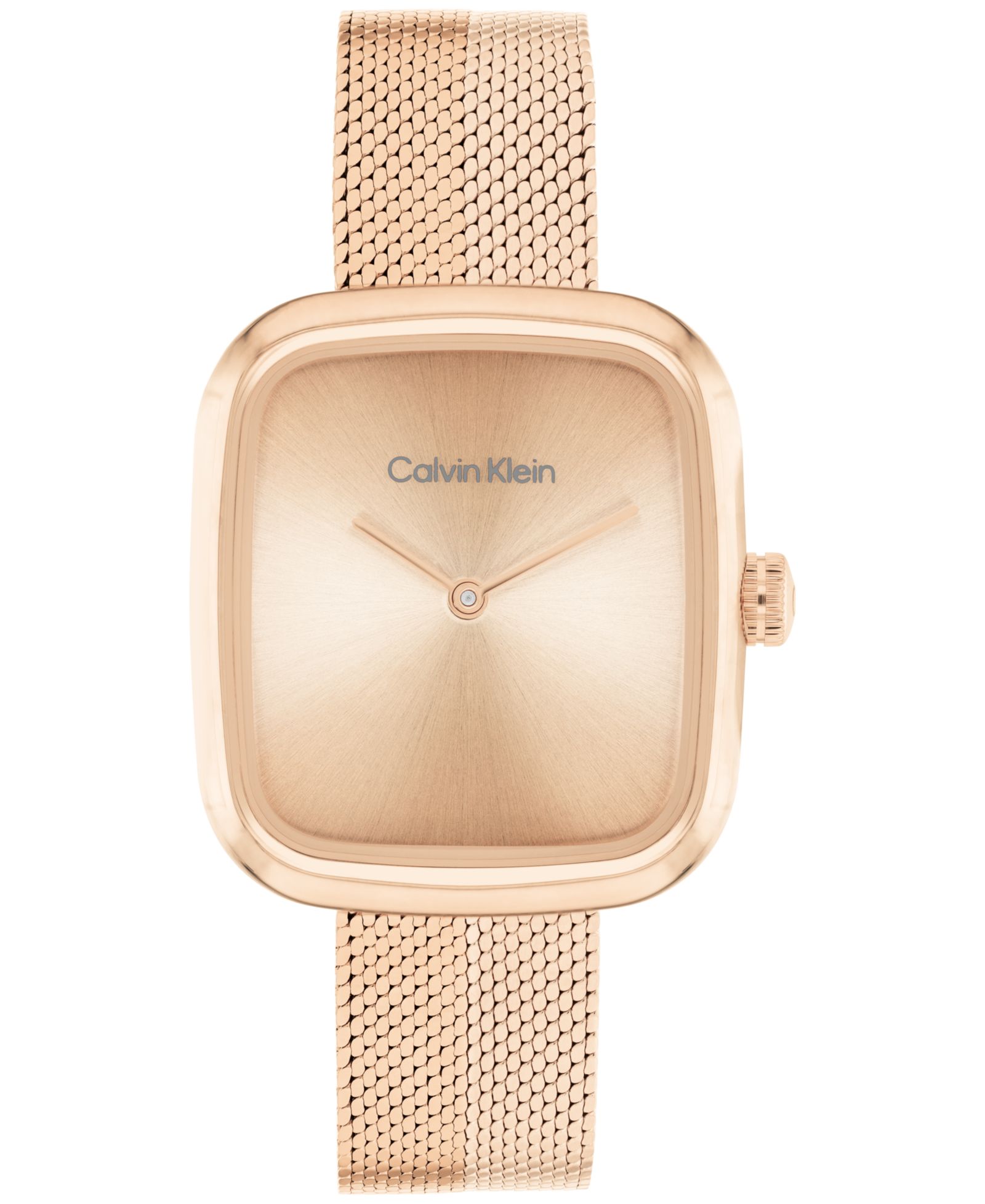 Женские часы Calvin Klein Adore Rose Gold Tone Stainless Steel Mesh, 30mm