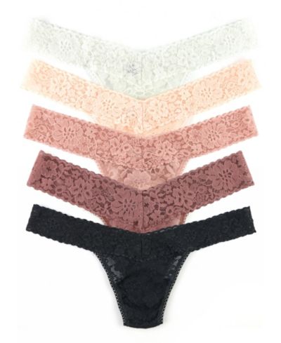 Женские стринги Hanky Panky Daily Lace Low Rise, 5 шт.