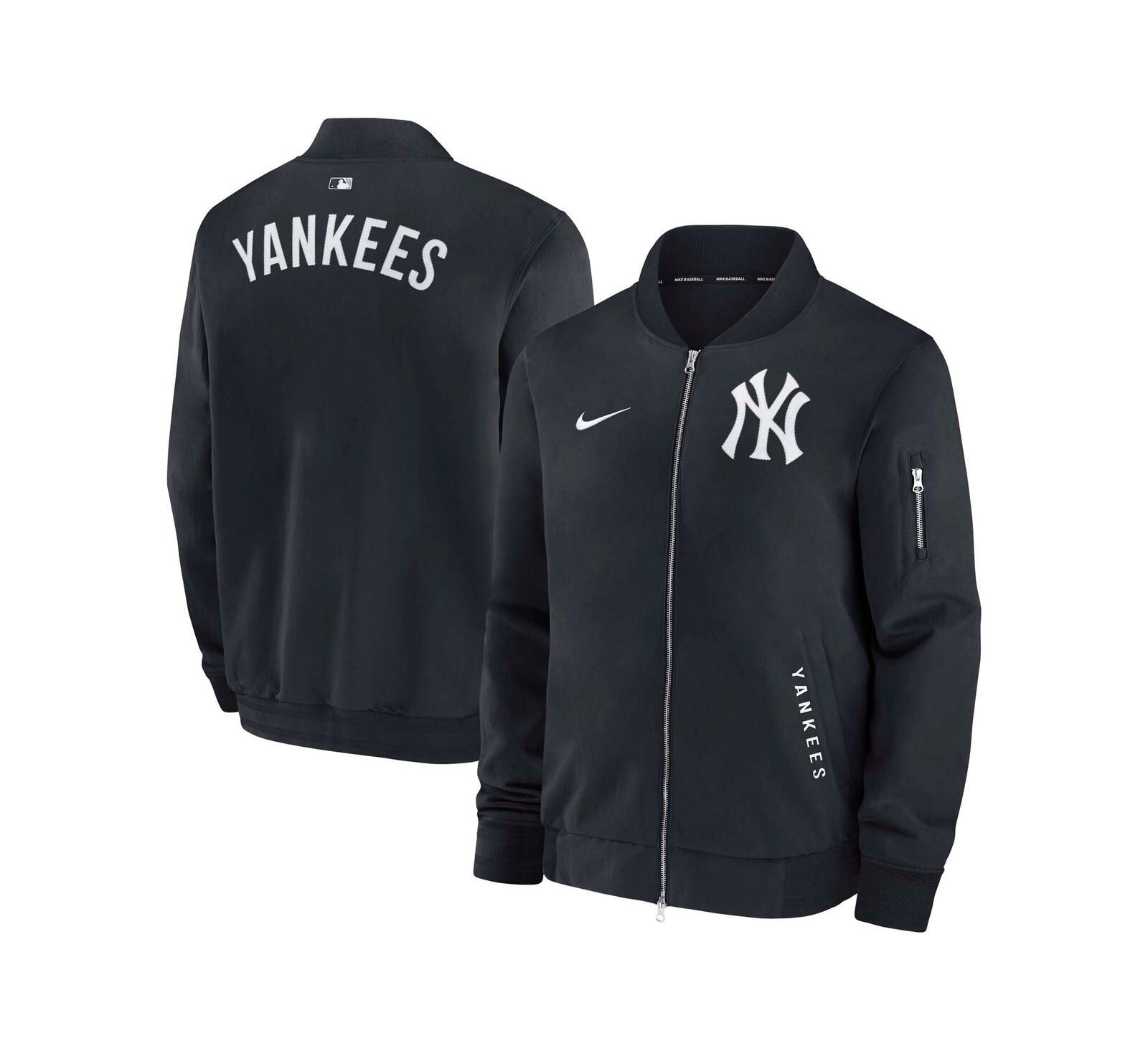 Мужская бомбер-куртка Nike New York Yankees Authentic Collection Dugout Full-Zip