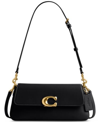 COACH Маленькая кожаная сумка через плечо Jet Slim Shoulder Handbag