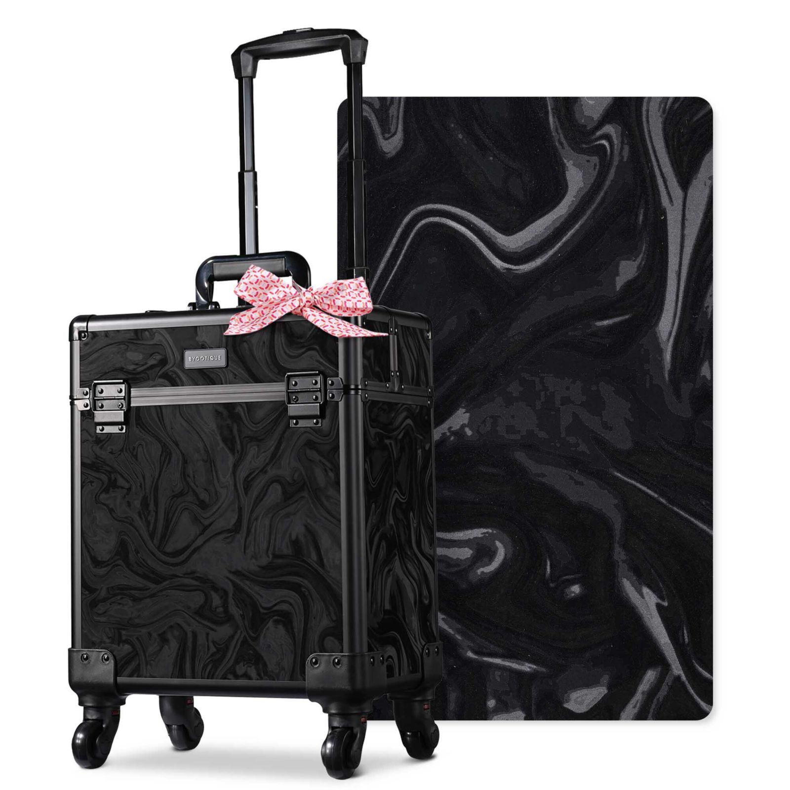 Byootique Rolling Makeup Train Case