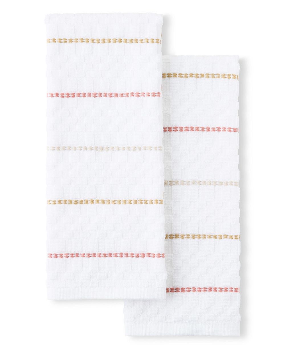 Fiesta Valencia Cotton Kitchen Towel Set of 2, 16" x 28"