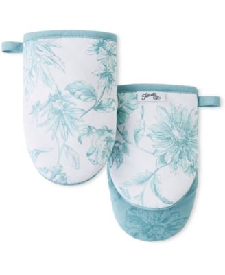Набор кухонных прихвалок Fiesta Botanical Floral Mini Cotton, 5.5" x 8"