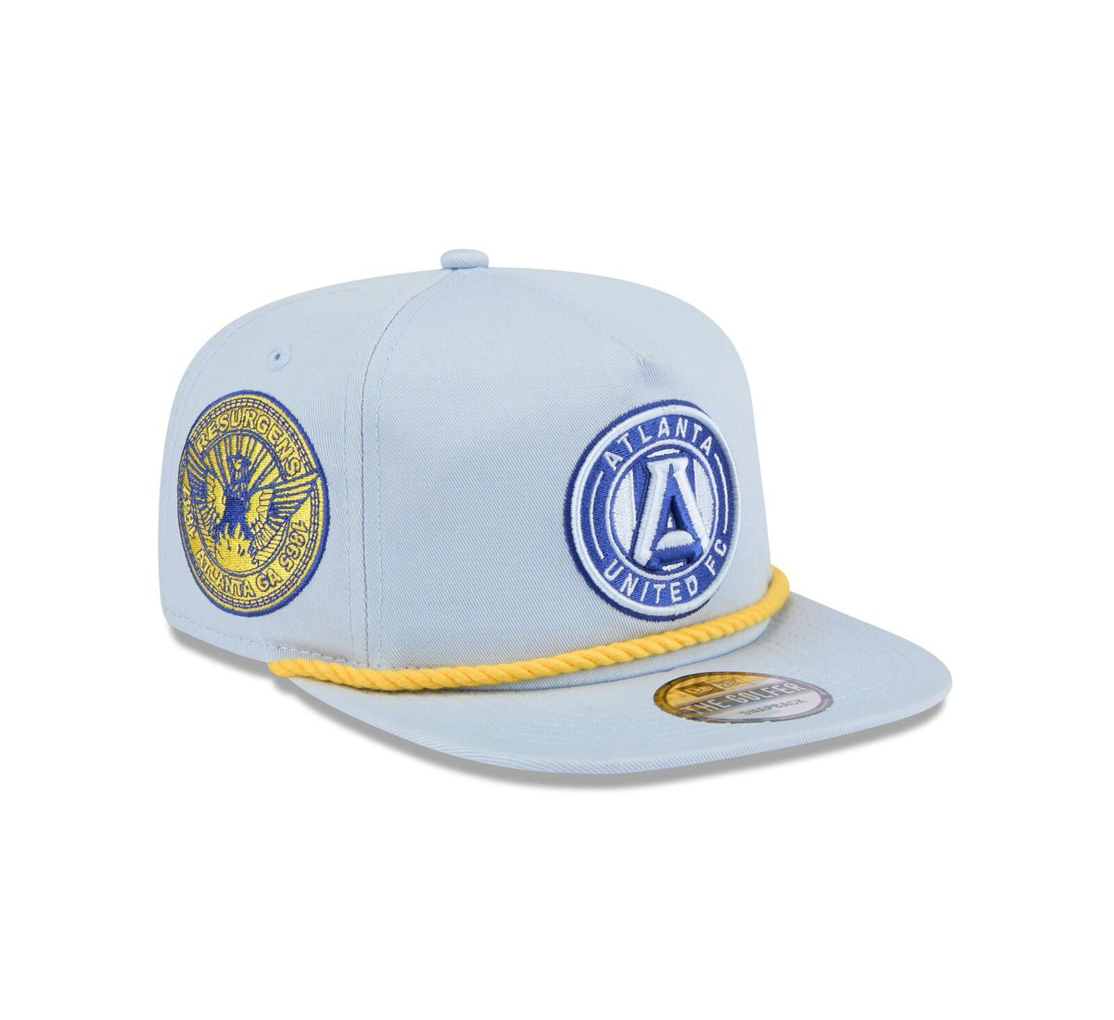 Мужская бейсболка New Era Atlanta United FC 2024 Hook Golfer Adjustable