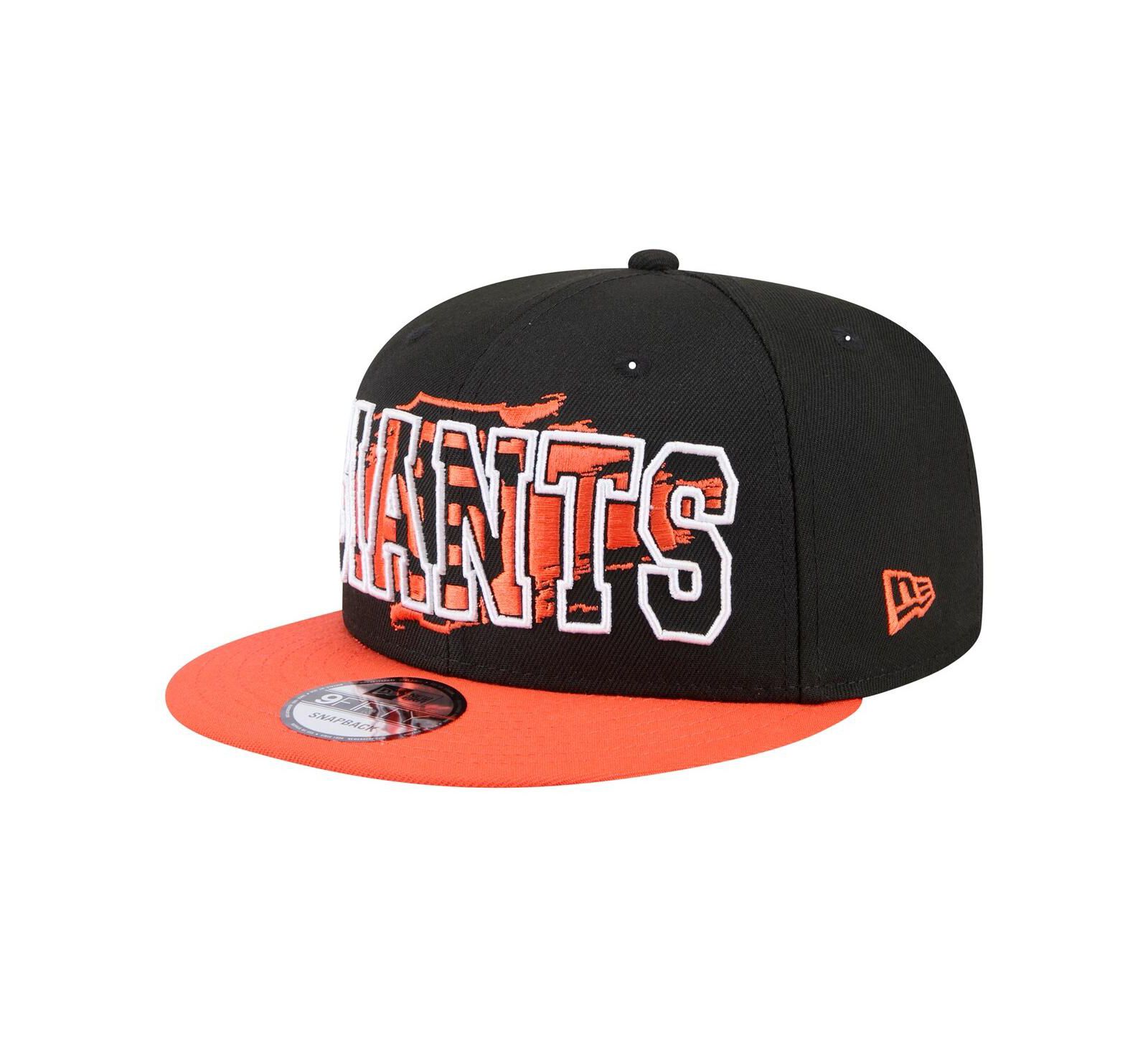 Мужская кепка New Era Black San Francisco Giants Splatter 9FIFTY Snapback