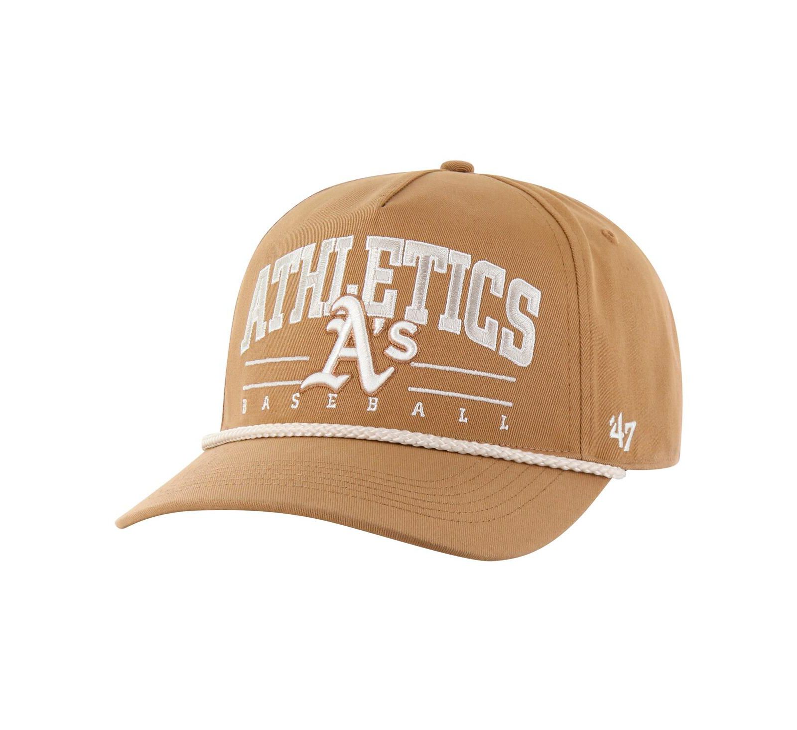 '47 Brand Мужская кепка Roscoe Rope Hitch Brown Athletics Neutral