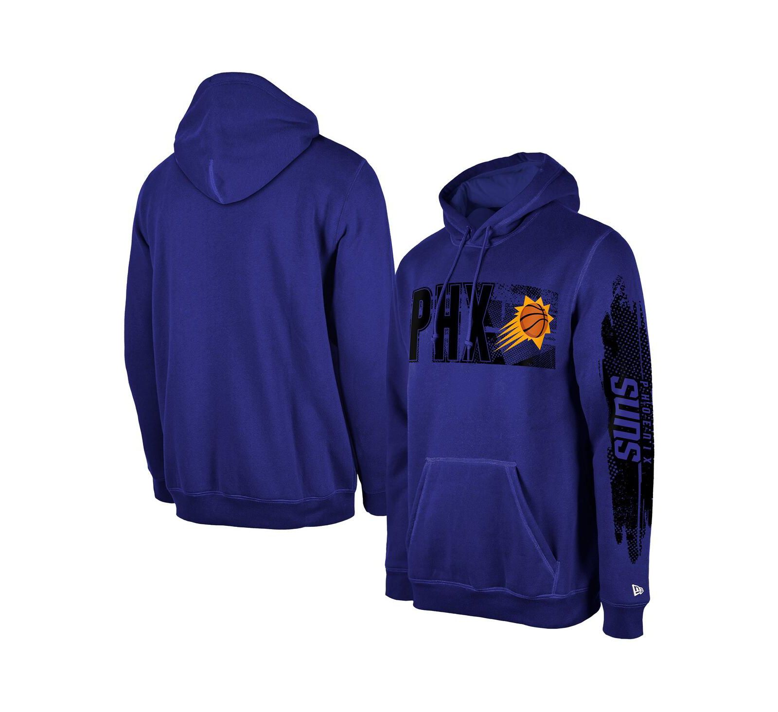New Era Мужское худи Pullover из коллекции Phoenix Suns фиолетовый