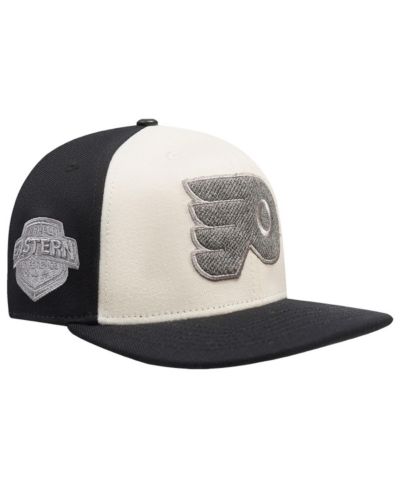 Pro Standard Men's Cream Philadelphia Flyers French Terry Snapback Hat