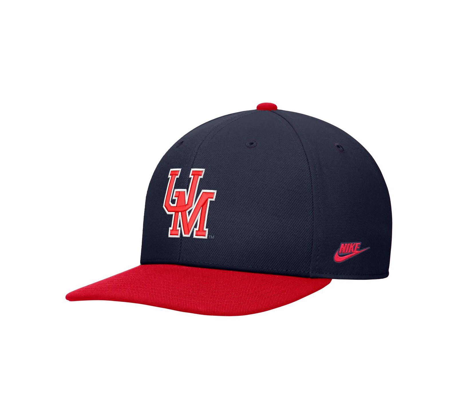 Nike Мужской Navy Ole Miss Rebels Vintage Snapback Hat