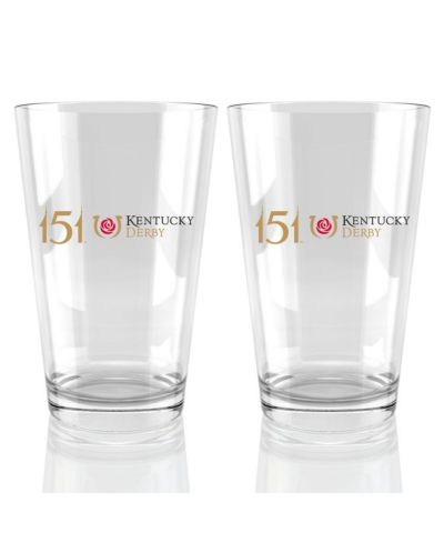 Набор из 2 стаканов Atlantic Group Distribution Kentucky Derby 151 16oz. Pint Glasses