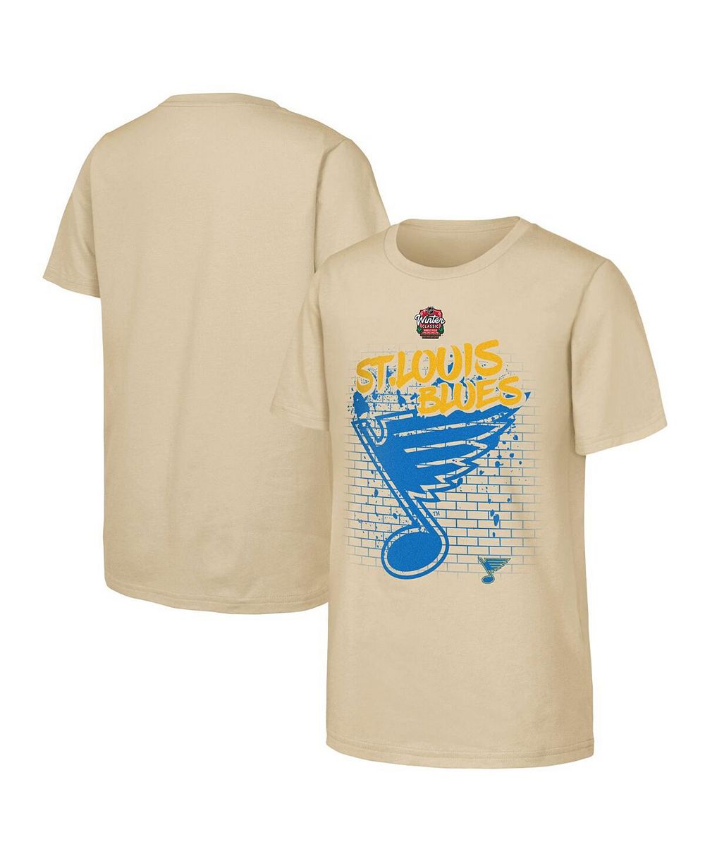 Футболка Outerstuff St. Louis Blues 2025 NHL Winter Classic Street Art
