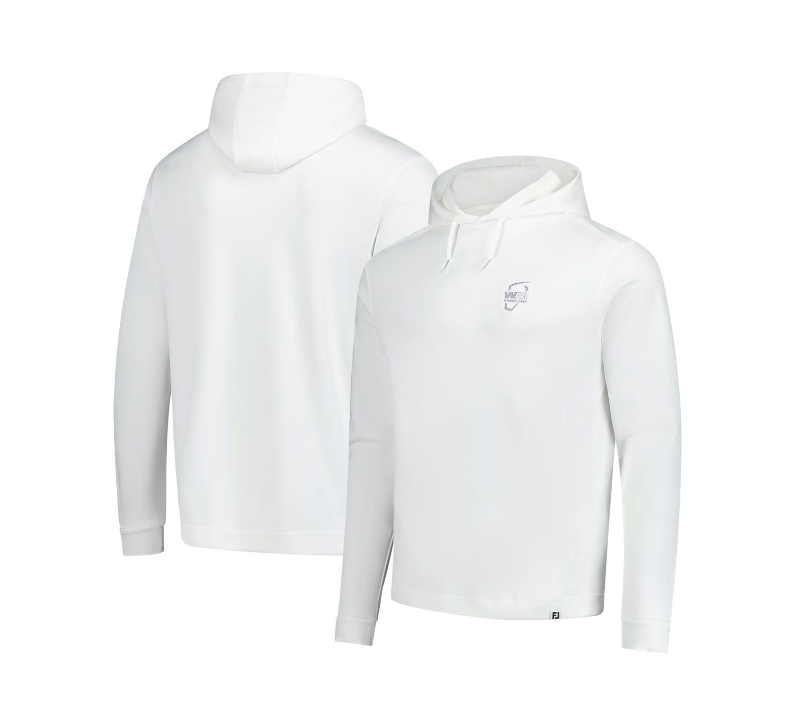 Мужское легкое худи FootJoy White 2025 WM Phoenix Open