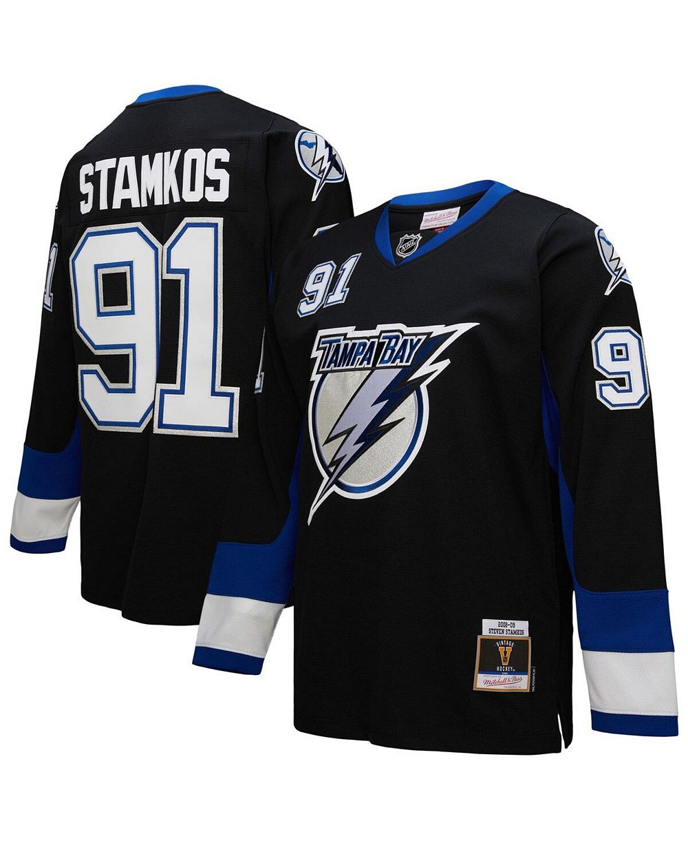 Mitchell & Ness Мужская джерси Steven Stamkos Black Tampa Bay Lightning 2008-09 Power Play