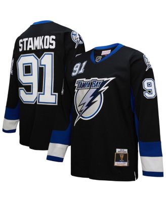 Mitchell & Ness Мужская джерси Steven Stamkos Black Tampa Bay Lightning 2008-09 Power Play