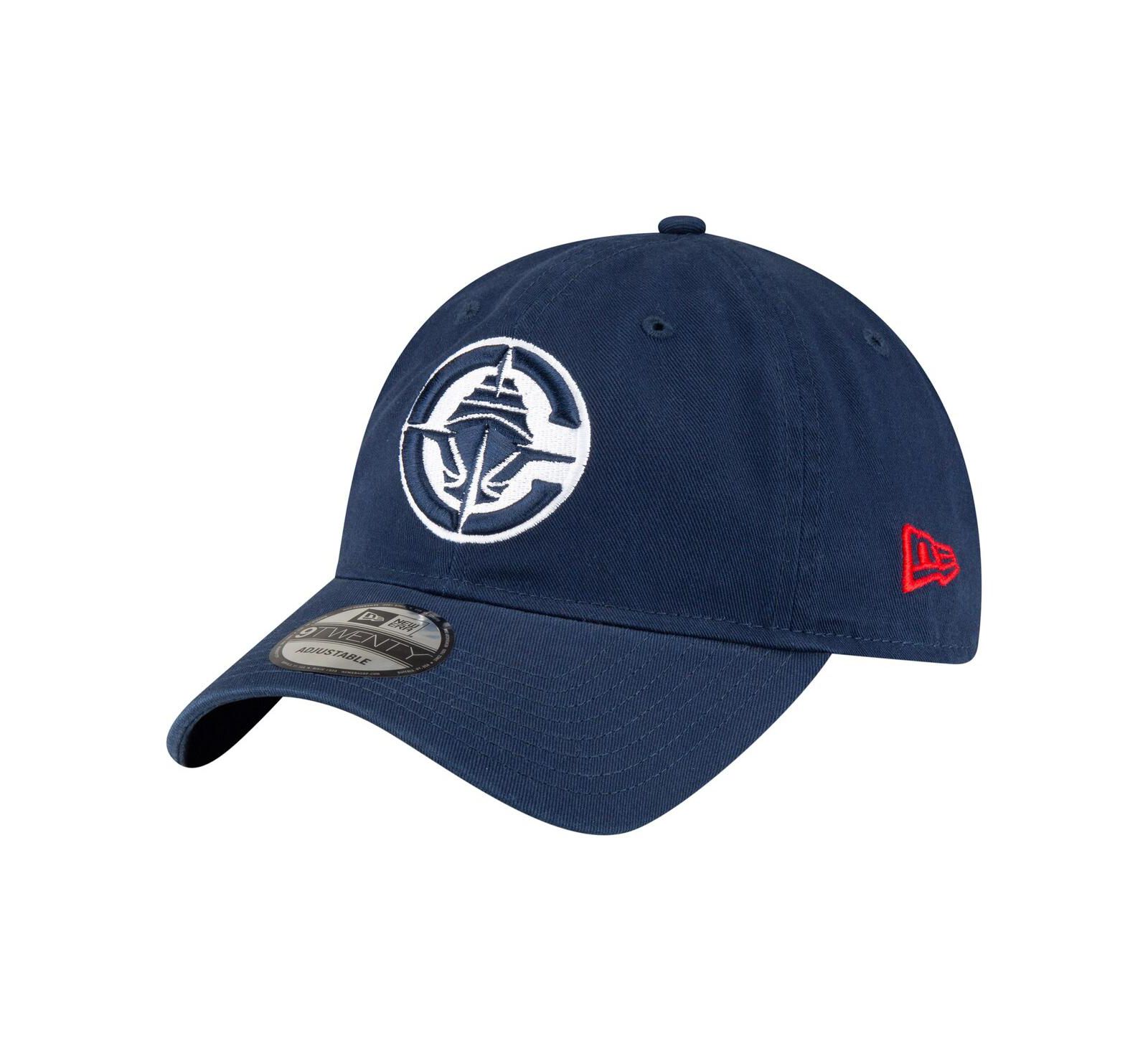Мужская регулируемая кепка New Era Navy LA Clippers 9TWENTY 2.0