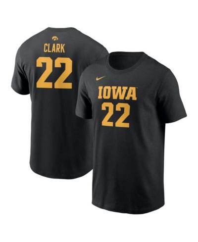 Nike Футболка Caitlin Clark Black Iowa Hawkeyes для мужчин и женщин