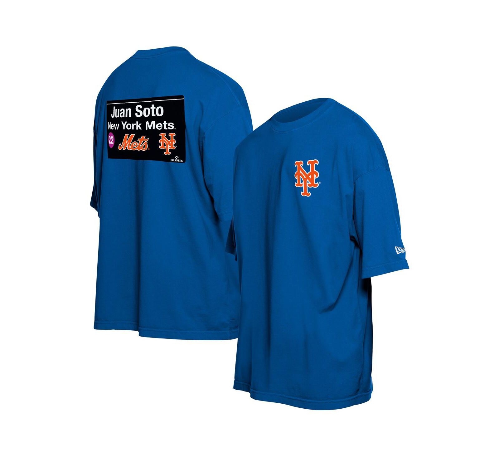 Футболка New Era Men's Juan Soto Blue New York Mets