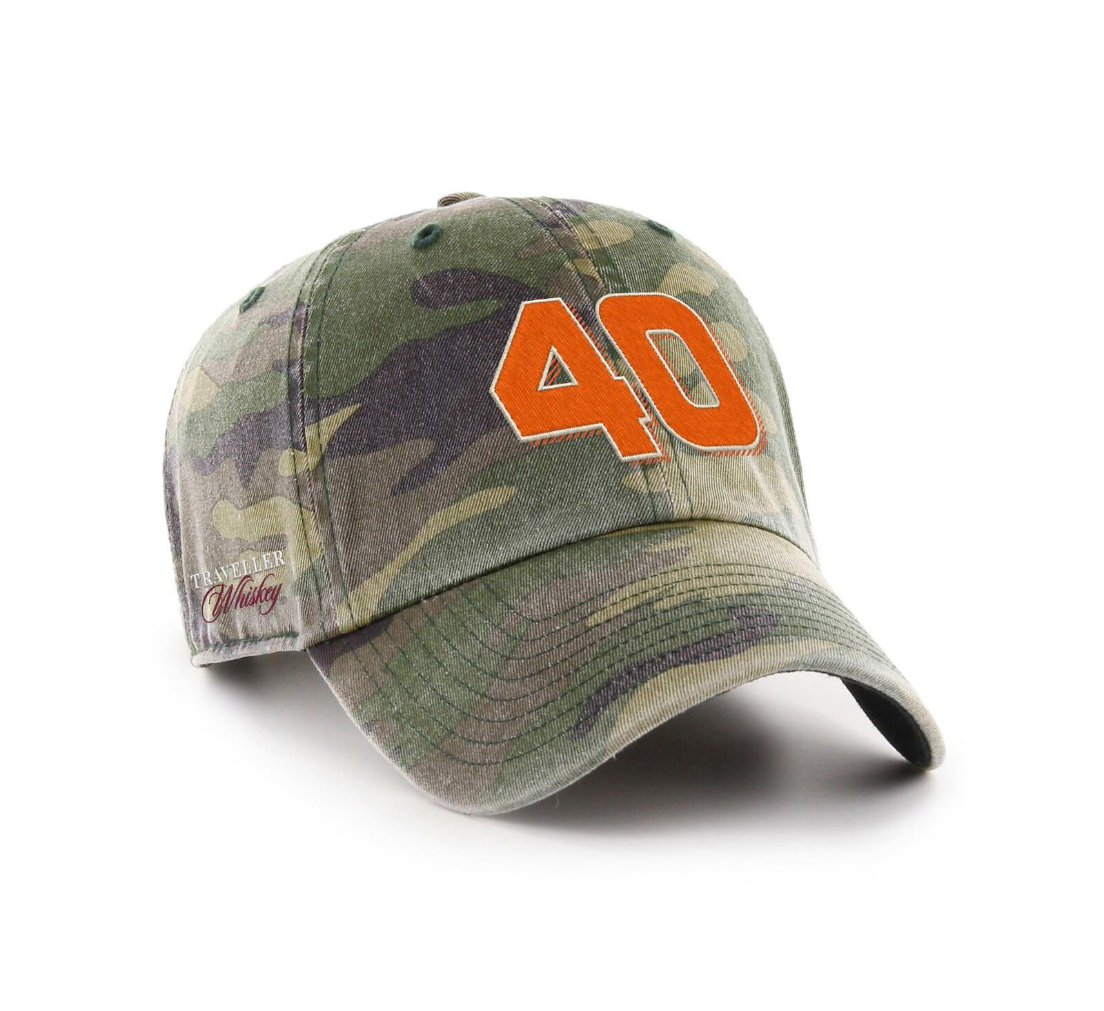 Мужская кепка '47 Brand Camo Justin Allgaier Traveller Whiskey Clean Up Adjustable