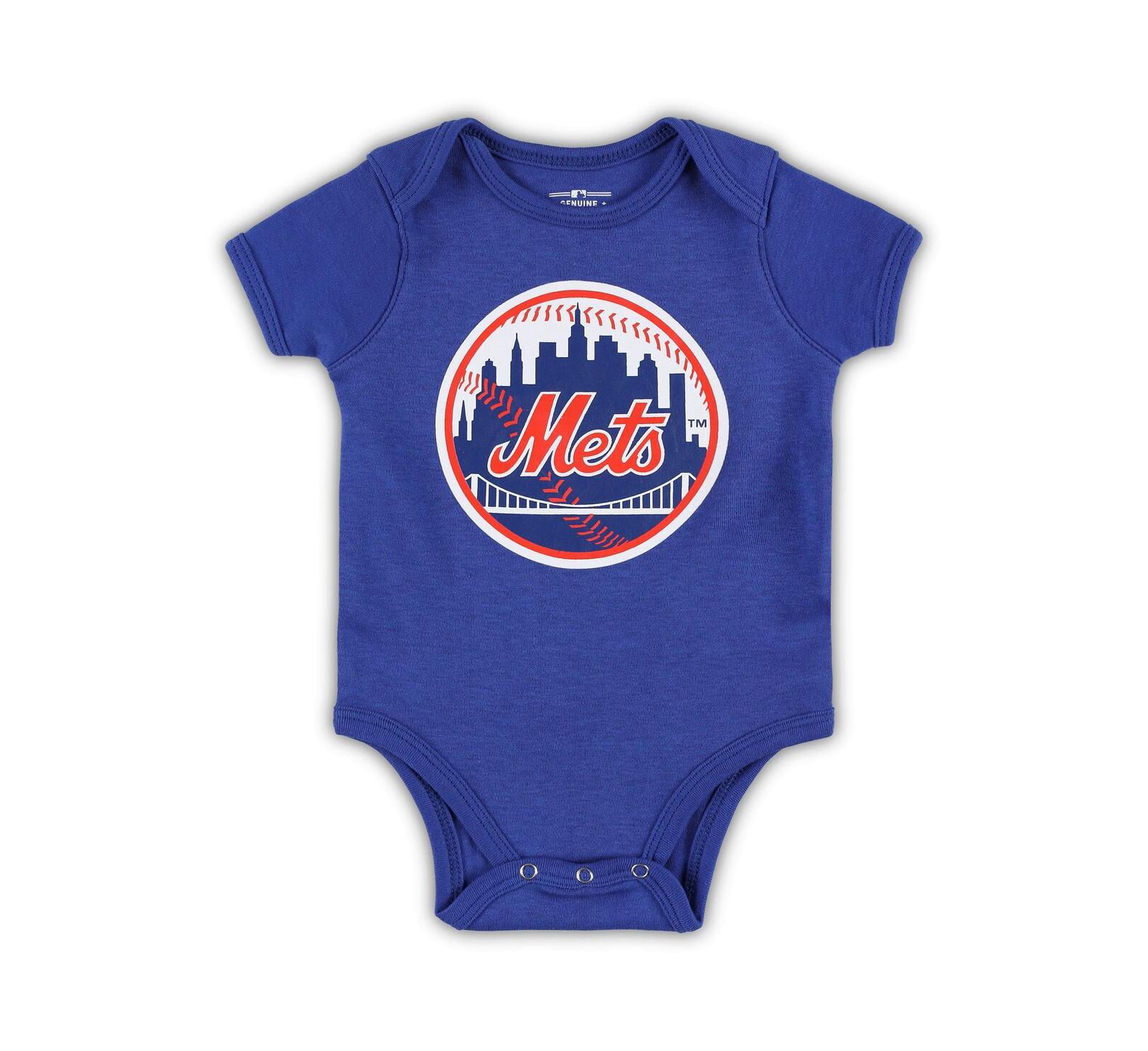 Боди Outerstuff New York Mets с логотипом команды для малышей, цвет royal