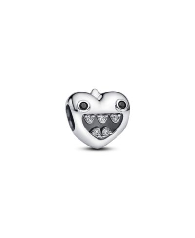 Pandora Mom's Little Monsters Heart Sterling Silver Charms