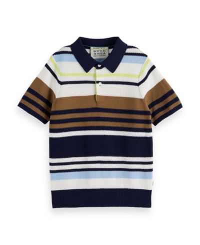 Поло SCOTCH & SODA Structured Knitted для мальчиков