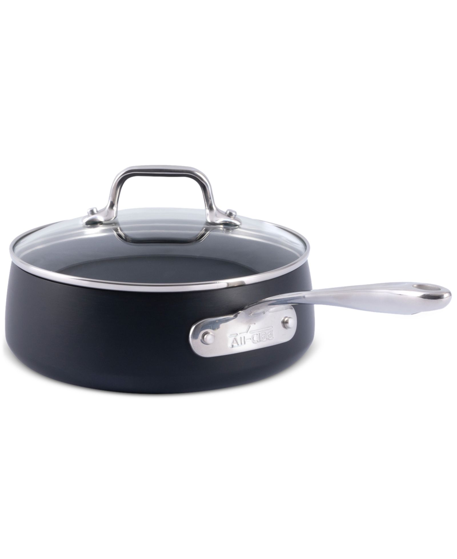 Сотейник All-Clad HA1 Expert Nonstick 2.5-Qt. с крышкой