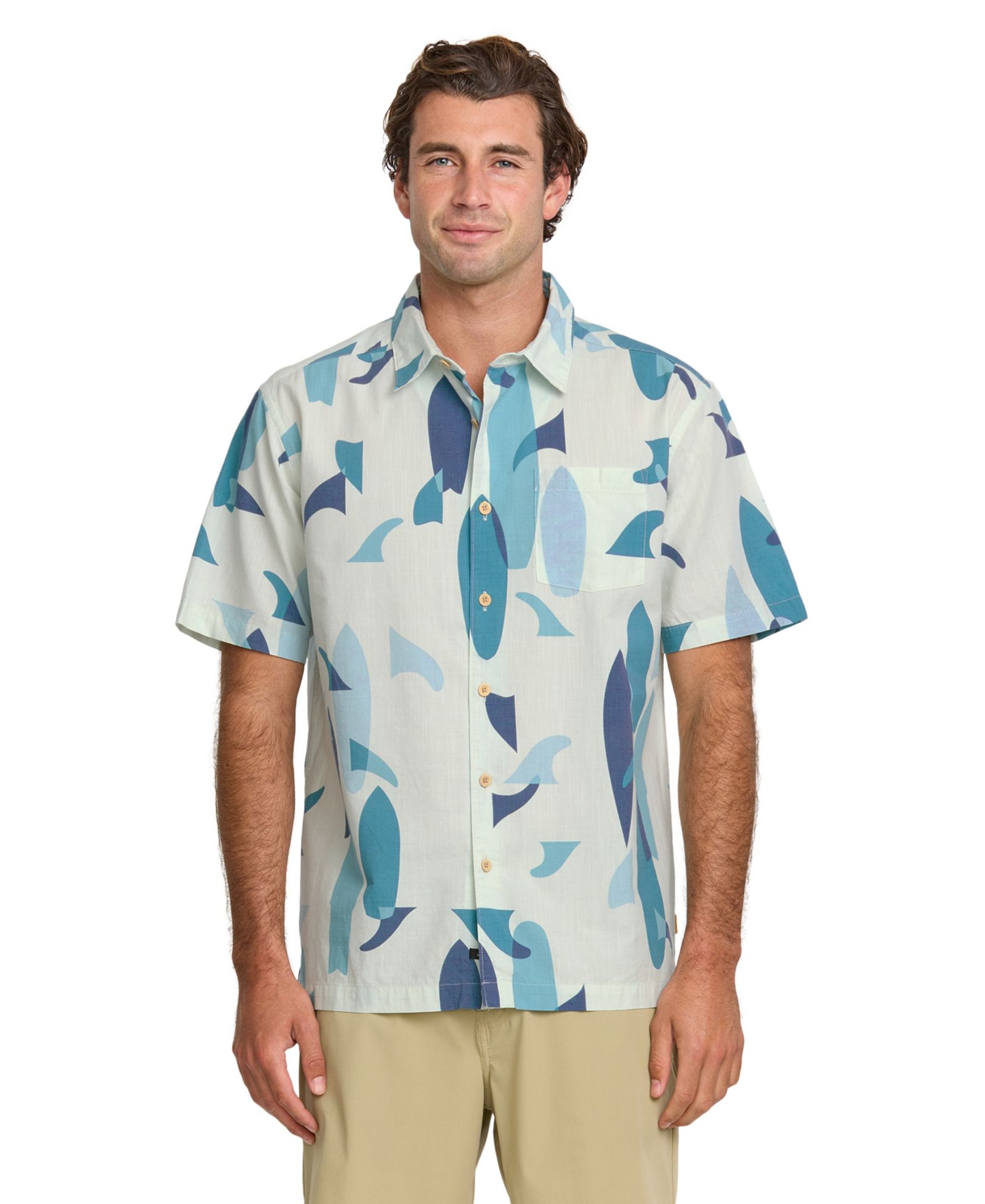 Quiksilver Waterman Мужская рубашка Boardo Woven
