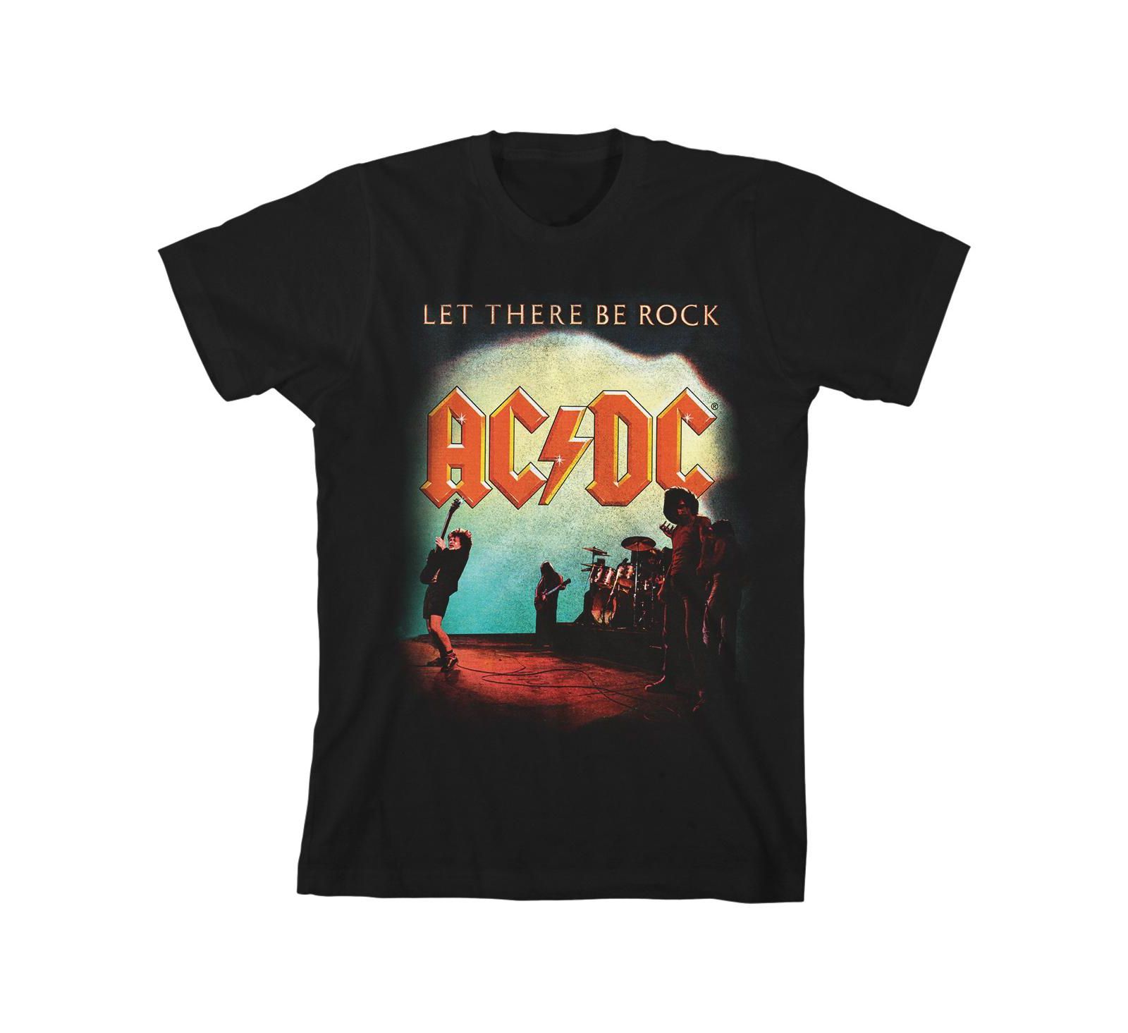 AC/DC ACDC Let There Be Rock Детская черная футболка