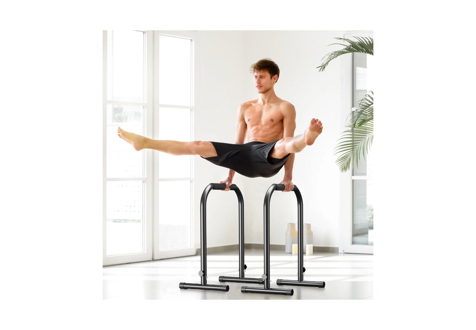ZENOVA Adjustable Dip Stand Station для домашних тренировок