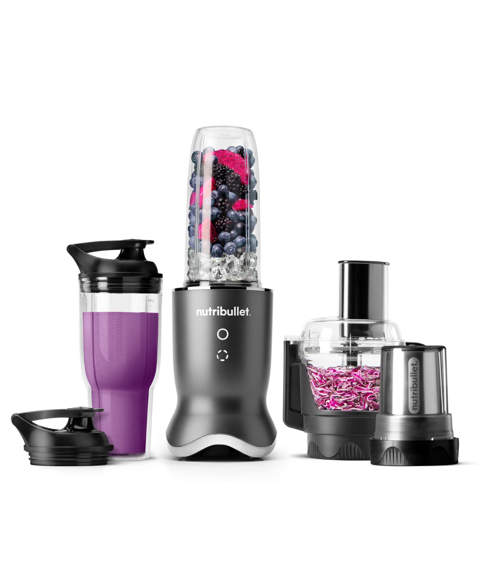 nutribullet® Ultra Plus+ Compact Kitchen System with Food Processor and Coffee Grinder Attachments