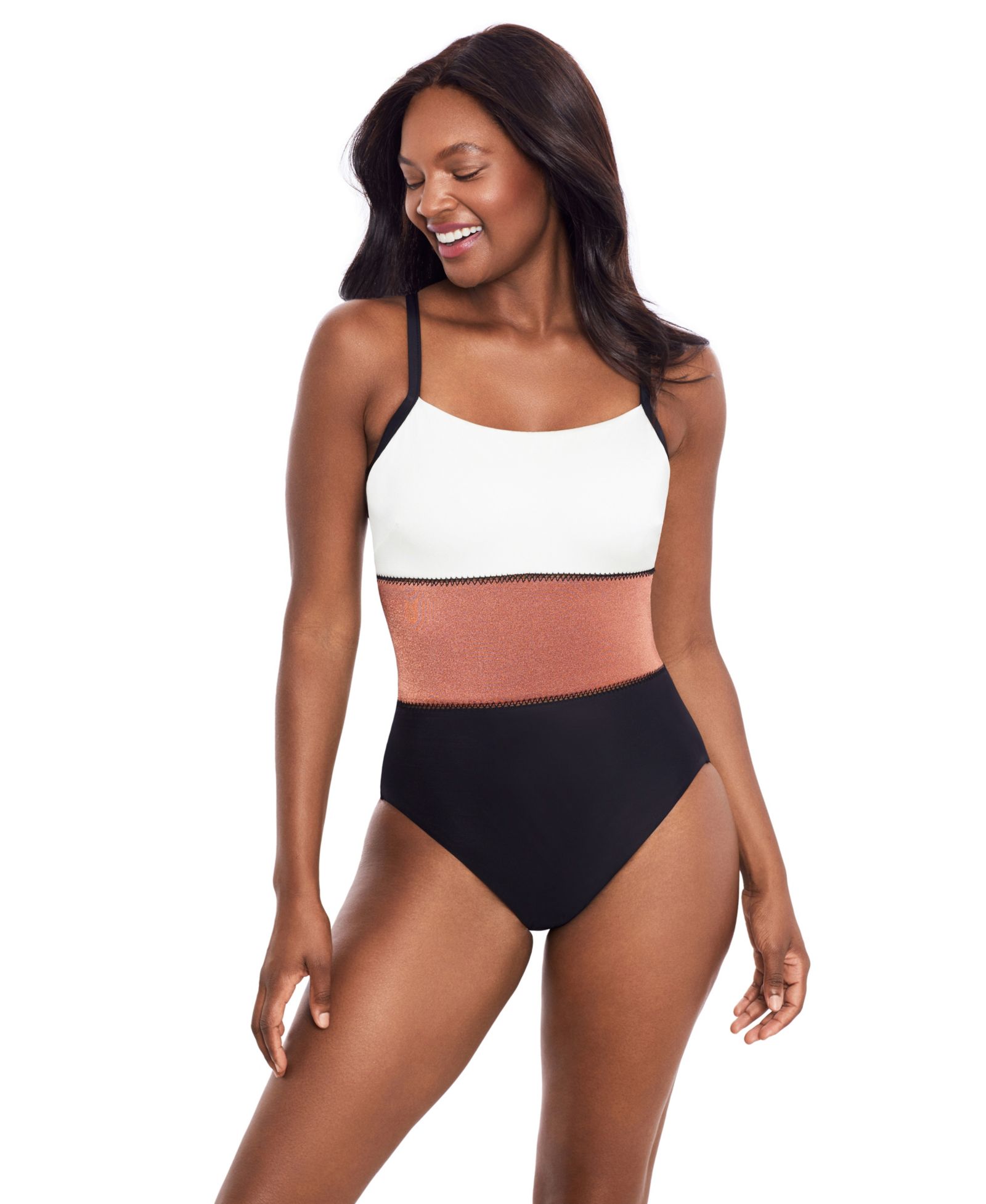 Женский слитный купальник Miraclesuit Spectra Trifecta с косточками