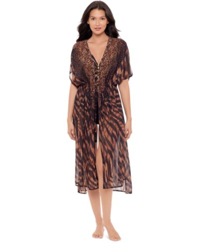 Женское кимоно-накидка Miraclesuit Raya De Safari с бисером