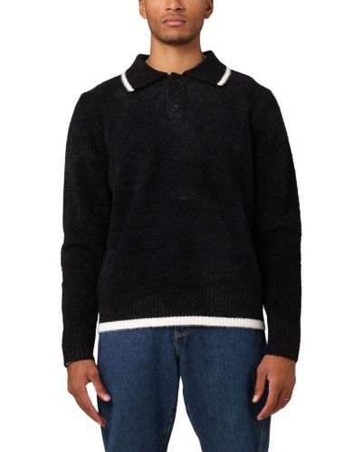 XXIII Мужская поло с длинным рукавом Fluffy Blue, 2XL