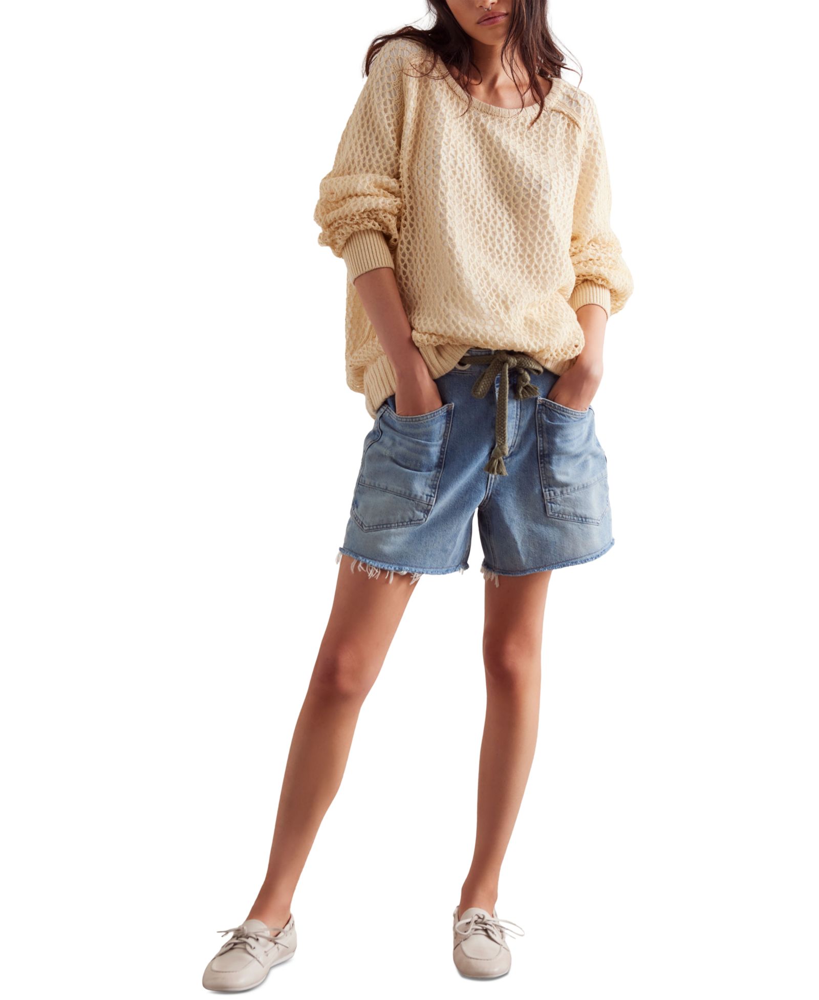 Женские джинсовые шорты Free People Moxie