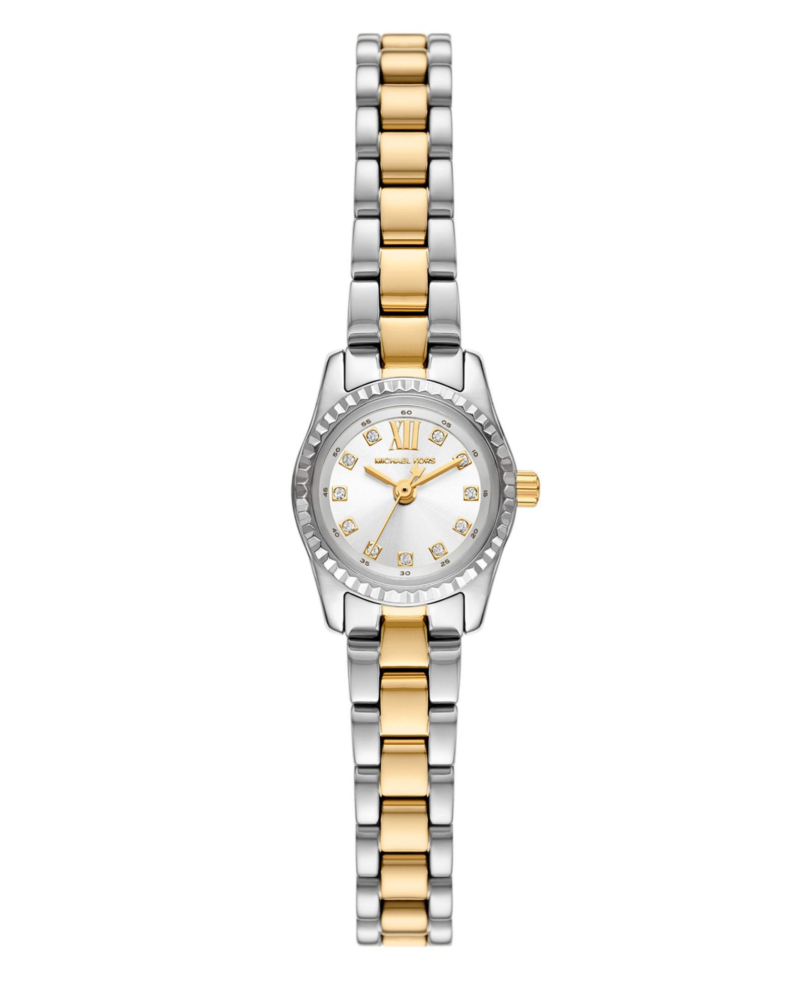 Женские часы Michael Kors Lexington Three-Hand Two-Tone из нержавеющей стали, 19mm