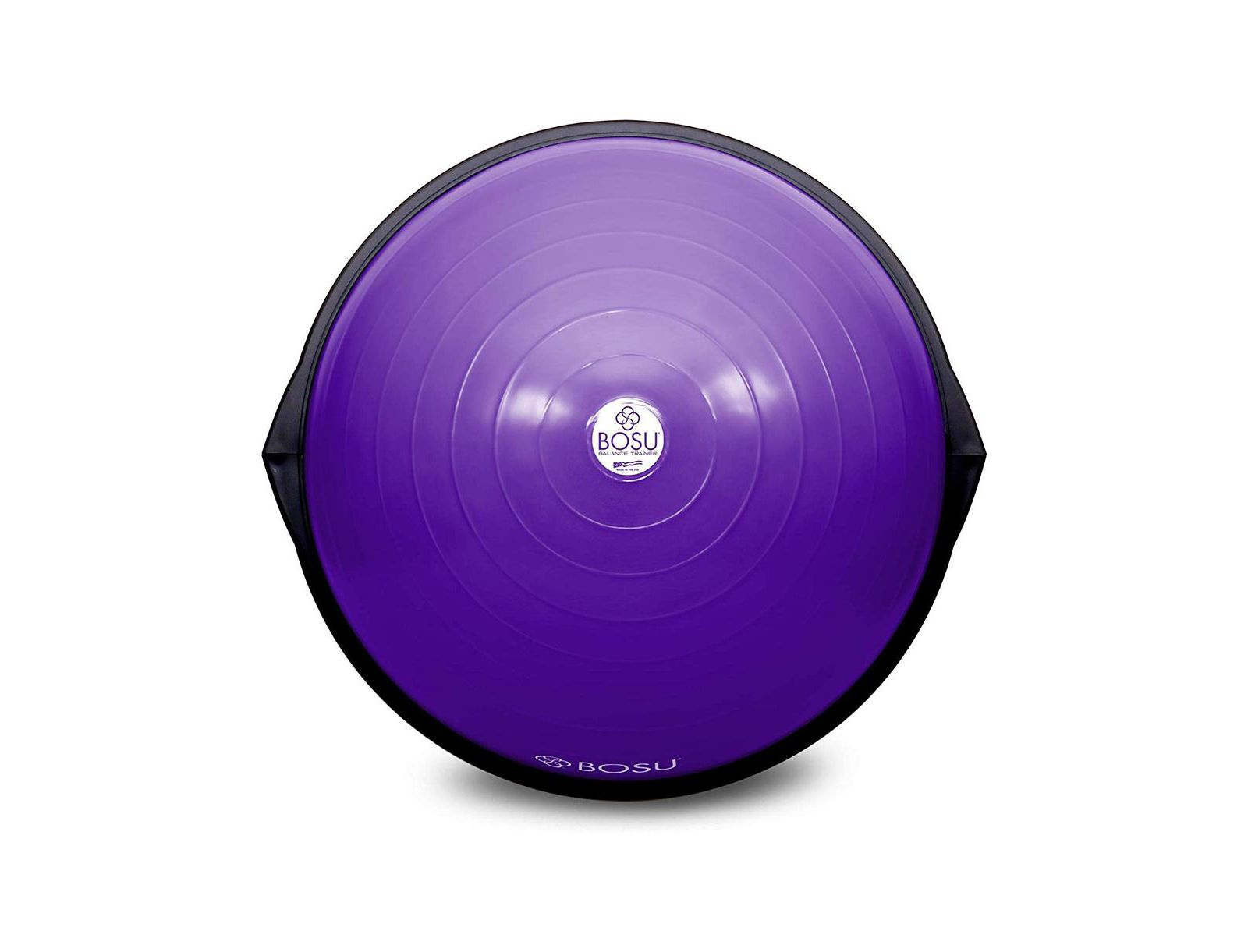 Bosu 72-10850 The Original Balance Trainer 65 cm Diameter, Black and Purple