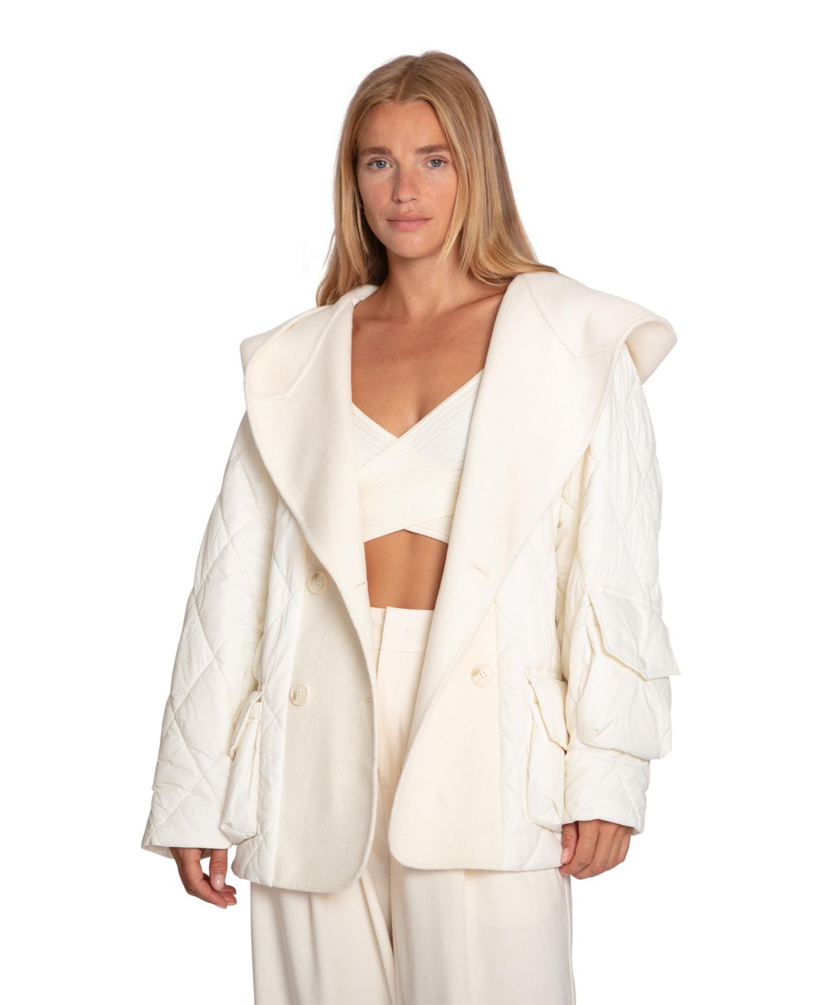 Belle & Bloom Women's Only You Quilted Utility Jacket