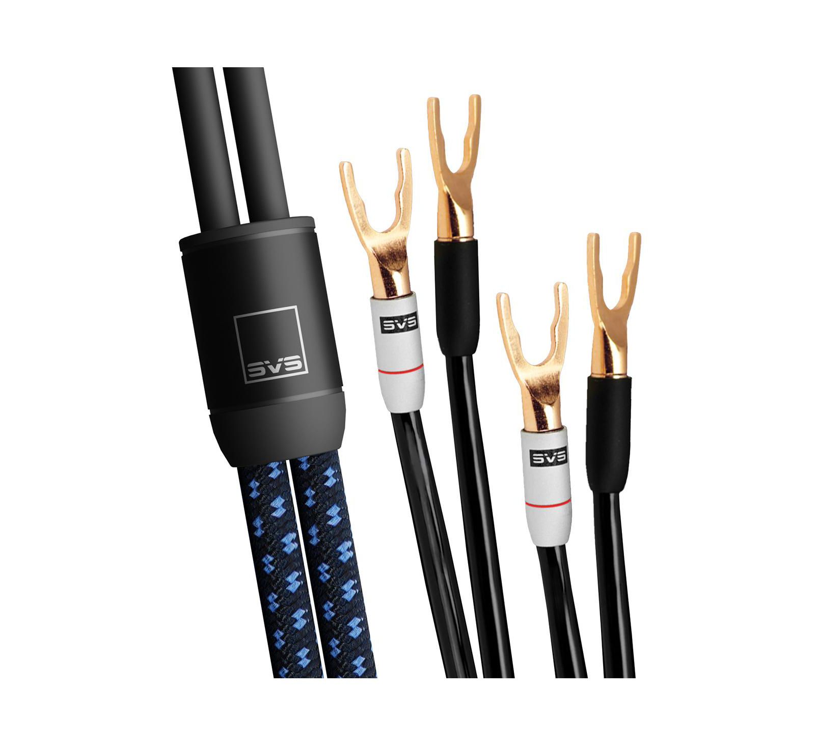 Svs SoundPath Ultra Bi-Wire Speaker Cable with Spade Connectors 20 ft.