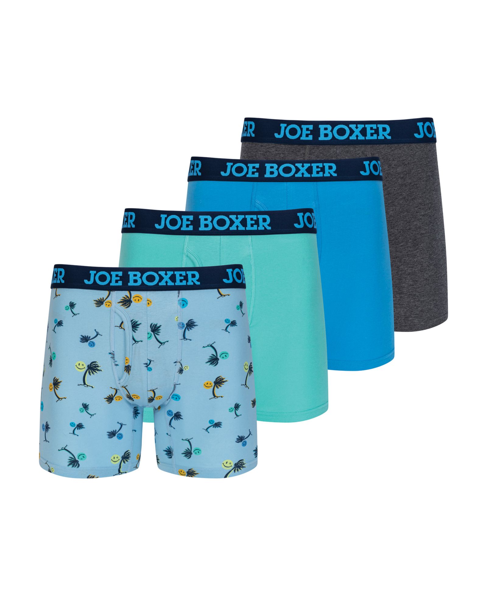 Мужские боксеры Joe Boxer 4-Pack Stretch