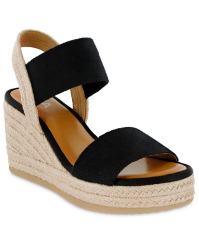 MIA Women's Brittni Espadrille Wedge Sandals